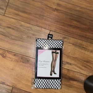 Thigh high fishnets